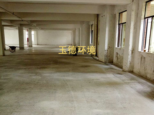 水泥地坪环氧固化施工处理2